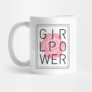 Girl Power - III - Classy, Minimal, Stylish Feminist Typography Mug